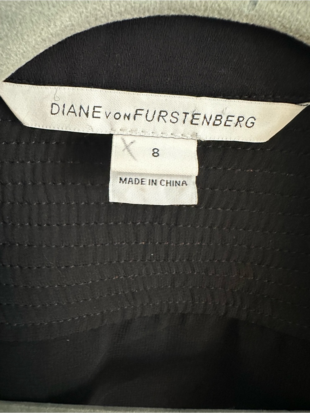 DVF Suede Dress - Picture 3 of 5